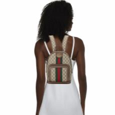 Original GG Supreme Canvas Ophidia Backpack Small, , large image number 2