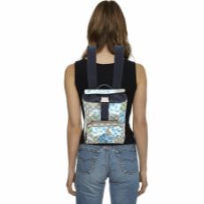 Blue GG Blooms Supreme Canvas Backpack Small, , large image number 2