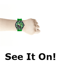 Marvel Avengers AVG9032 Hulk Green Strap Children's Watch - W01118