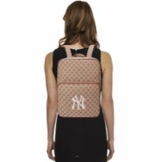Orange GG Canvas New York Yankees Backpack, , large image number 2