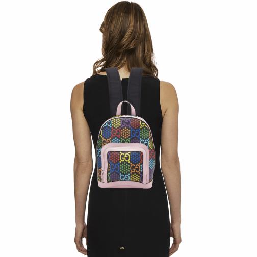 Multicolor GG Supreme Psychedelic Backpack Small, , large image number 0