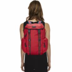Red Techno Canvas Web Backpack, , large image number 2