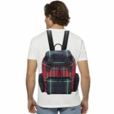 Multicolor Nylon Rucksack Backpack , , large image number 2