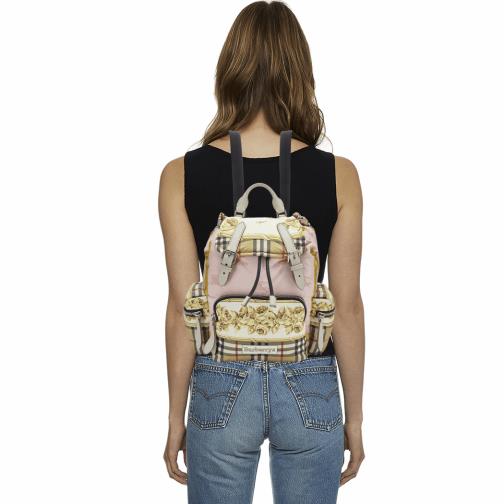 Multicolor Nylon Rucksack Backpack Medium, , large image number 0
