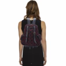 Navy & Red Original GG Wool Backpack, , large image number 2